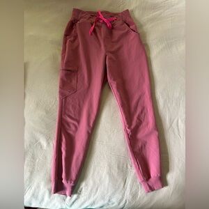 Figs Zamora High Waist Scrub jogger pants-BCA Quartz